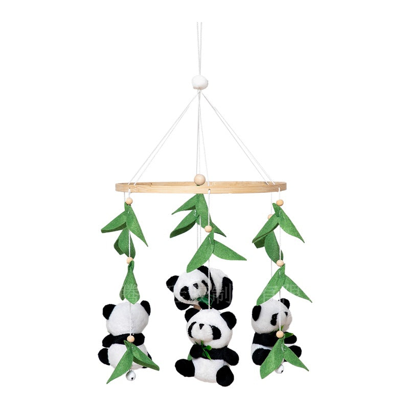 Lionessliz™️ Panda bamboo baby bed bell 1 - lionessliz