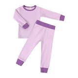 MoonBamboo™️ - Bamboo fiber kids pajama long set - lionessliz