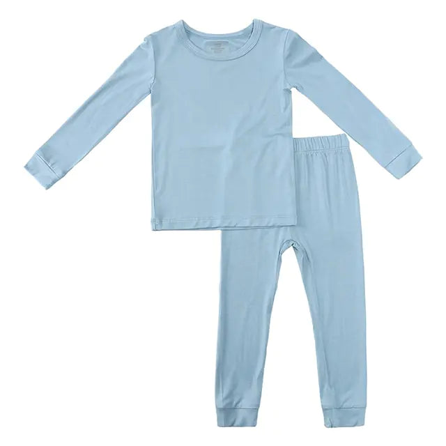 2023 Bamboo Fiber Toddler Kids Pajamas Set - lionessliz